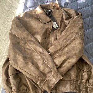 Kerry Bomber jacket. Chocolate color. Size 4.